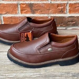 Red Wing Irish Setter 1880 Trail Walker Brown Leather Slip On Shoes Sz 11.5EE